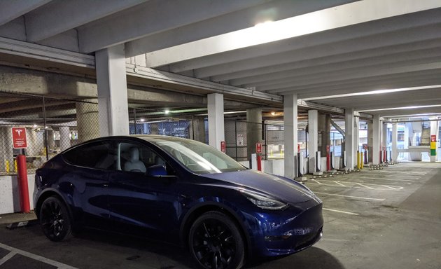 Photo of Tesla Supercharger