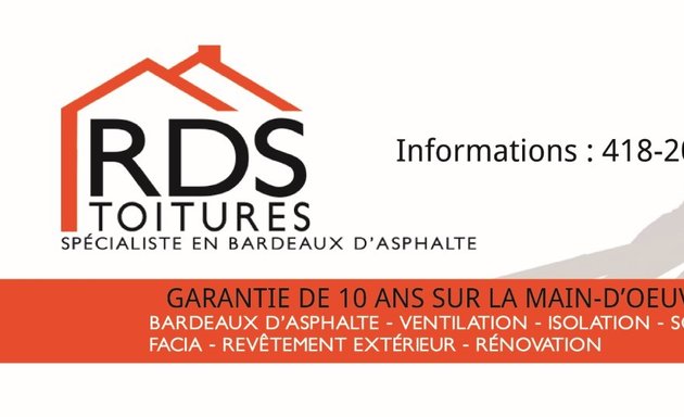 Photo of RDS Toitures inc.