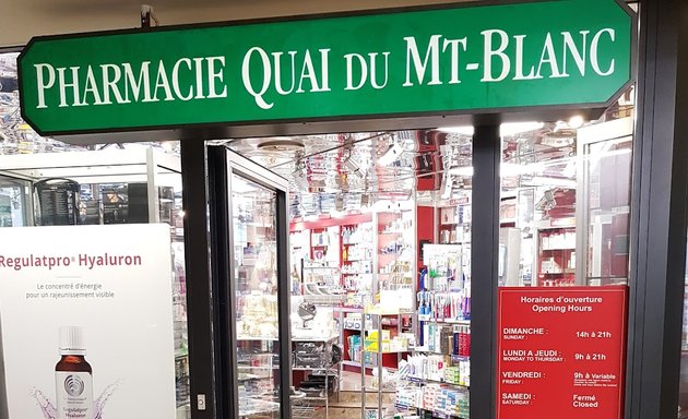 Foto von Pharmacie Quai Du Mont Blanc Sa