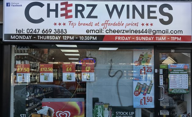 Photo of Cheerz Wines