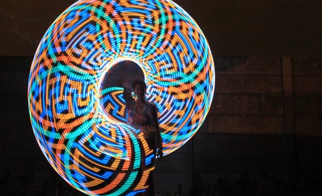 Photo of Fire & Ice - Fire Poi and Hula Hoop performers