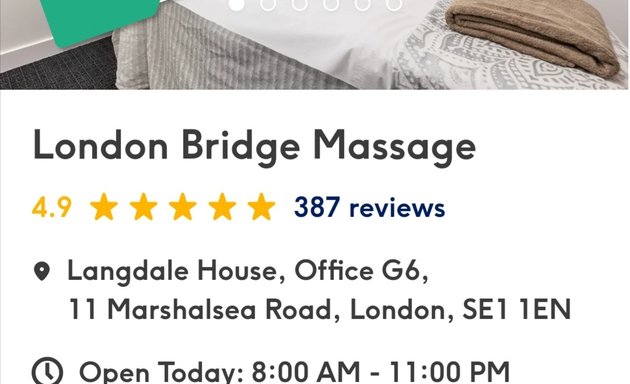 Photo of London Bridge Massage