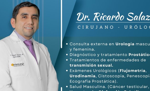 Foto de Urólogo - Urodinamia - Dr. Ricardo Salazar Polanco