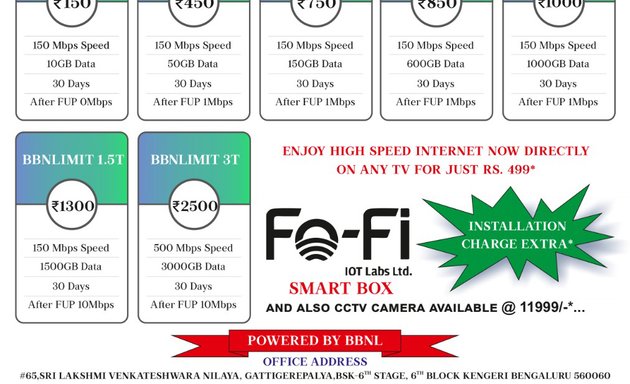 Photo of Bbnl Internet Service