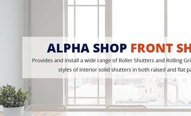 Photo of AlphaShopFrontShutter - Emergency Shutter Repair London