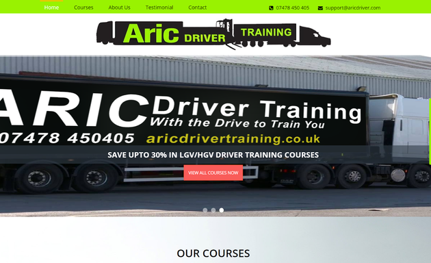 Photo of Aric Driver Training