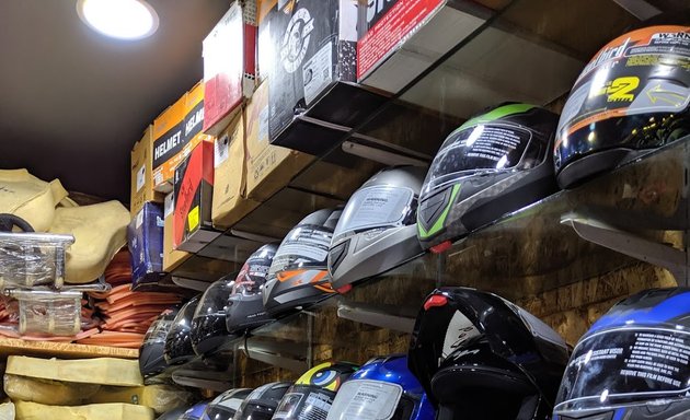 Photo of Motocare helmets and seat covers