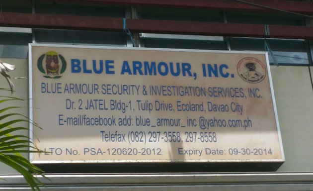 Photo of Blue Armour Security & Investigation Services, Inc.