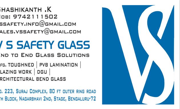 Photo of v s Safety Glass