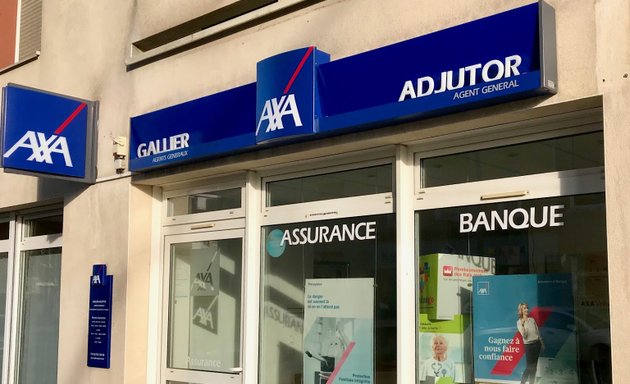 Photo de AXA Assurance et Banque Gallier Gallier Adjutor