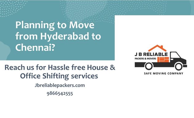 Photo of JB Reliable Packers and Movers