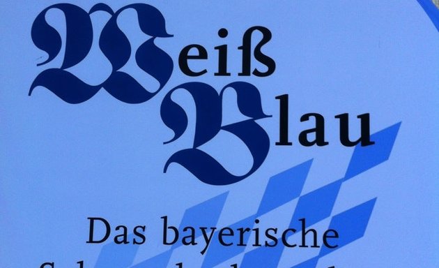 Foto von Weiß Blau