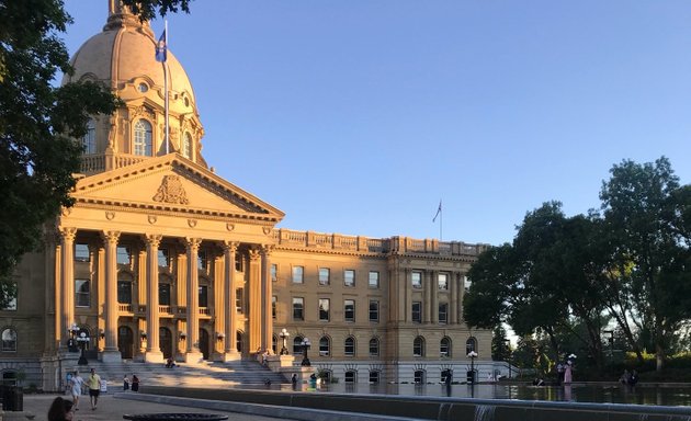 Photo of Alberta Legislature Grounds
