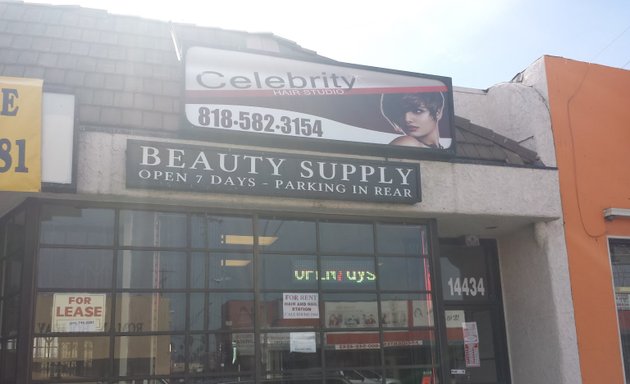Photo of celebrity hair studio