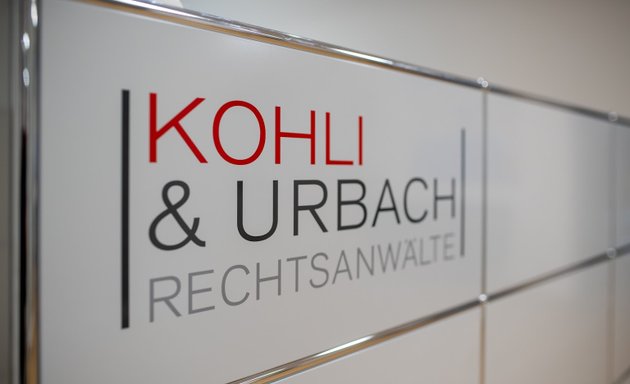 Foto von Kohli & Urbach Rechtsanwälte