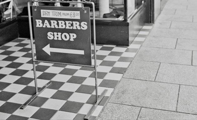 Photo of Glen Prisk At The Barber Shop In Calders