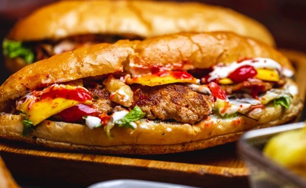 Foto von Sam's Sandwich & Burguette Burger und Baguette Halal