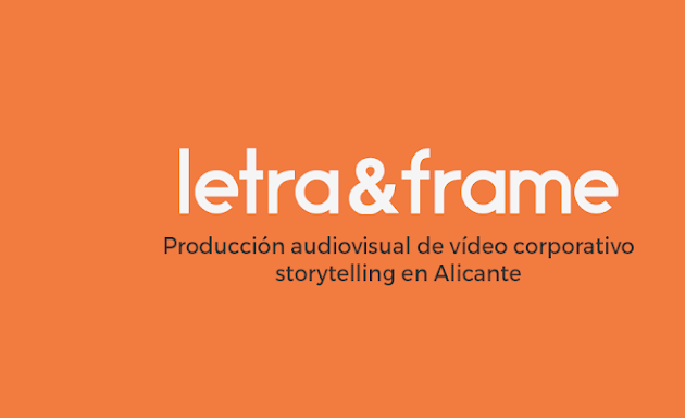 Foto de Letra & Frame. Producción Audiovisual