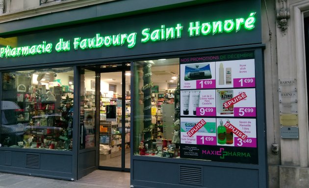 Photo de Pharmacie du Faubourg Saint Honoré