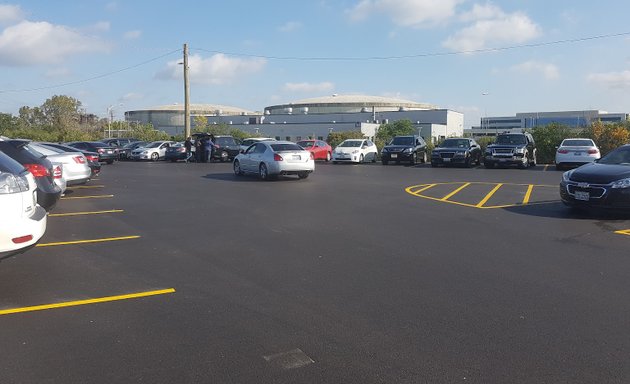 Photo of O'Hare TNP Rideshare Staging Area