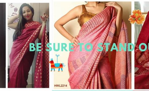 Photo of Linen Colors - Exclusive Linen Saree Collection and more