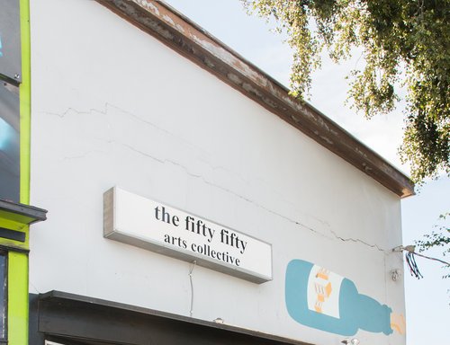 Photo of the fifty fifty arts collective