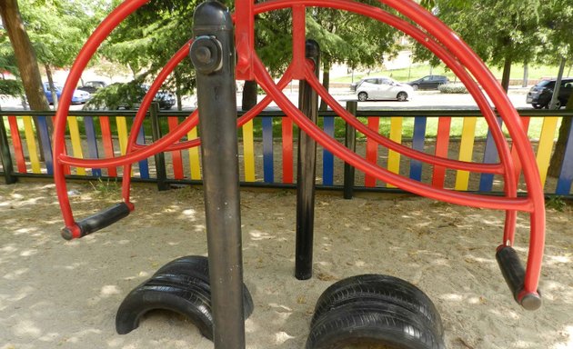 Foto de Área de juegos infantil del parque de Monforte de Lemos