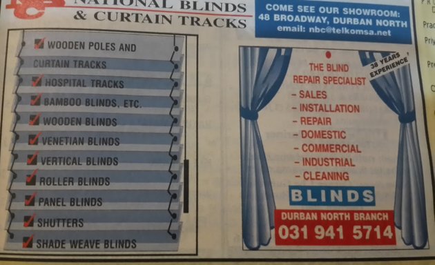 Photo of National Blinds & Curtain Tracks