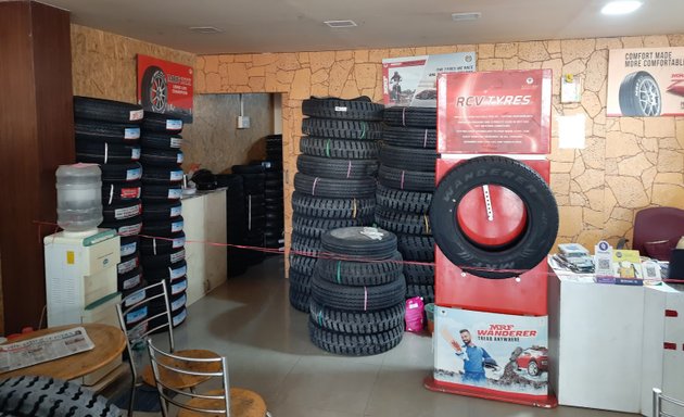 Photo of Dhanush Tyres MRF Exclusive Tyre Showroom