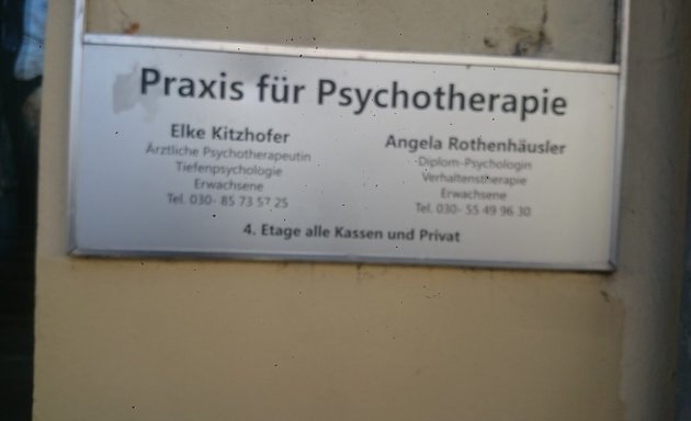 Foto von Elke Kitzhofer (ärztliche Psychotherapeutin)