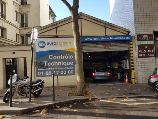 Photo de AS Auto Sécurité Contrôle technique Boulogne-Billancourt Rue Nationale