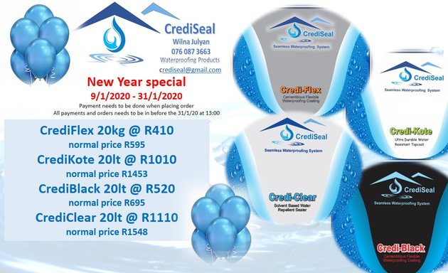 Photo of CrediSeal Waterproofing