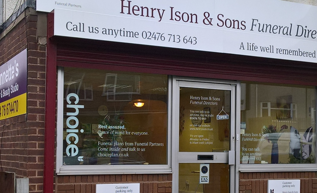 Photo of Henry Ison & Sons Funeral Directors