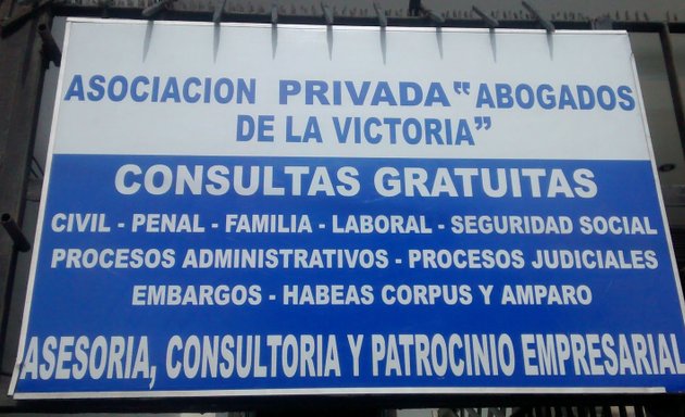 Foto de Asociación Privada "Abogados de La Victoria"