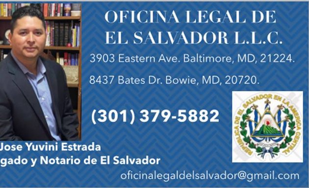 Photo of Abogado; Oficina Legal de El Salvador, L.L.C. Notario Salvadoreño