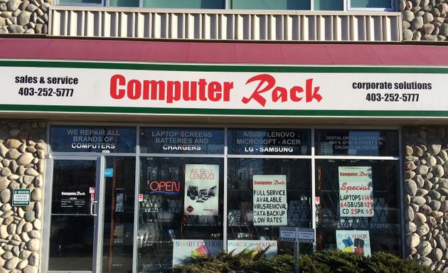 Photo of Computer Rack