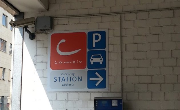 Foto von cambio CarSharing-Station Barthonia