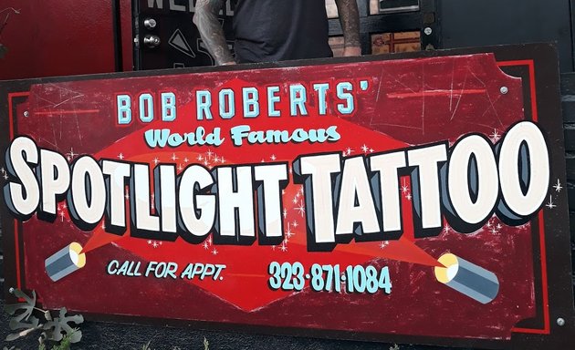 Photo of Bob Robert's Spotlight Tattoo
