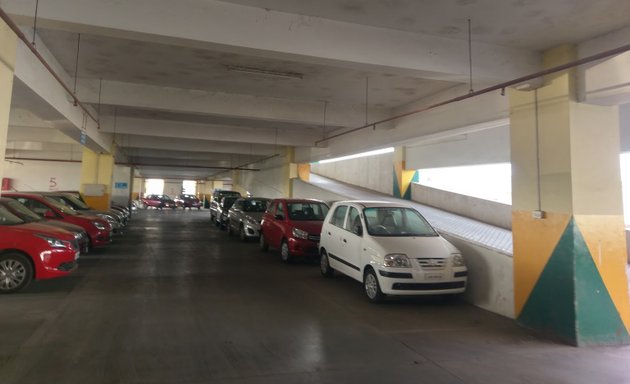 Photo of paid public parking