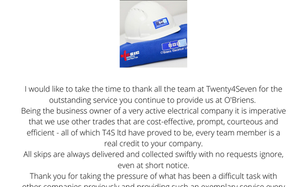 Photo of Twenty4Seven Waste Management Ltd / Site Services Ltd