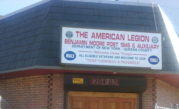 Photo of American Legion Benjamin Moore Post 1946