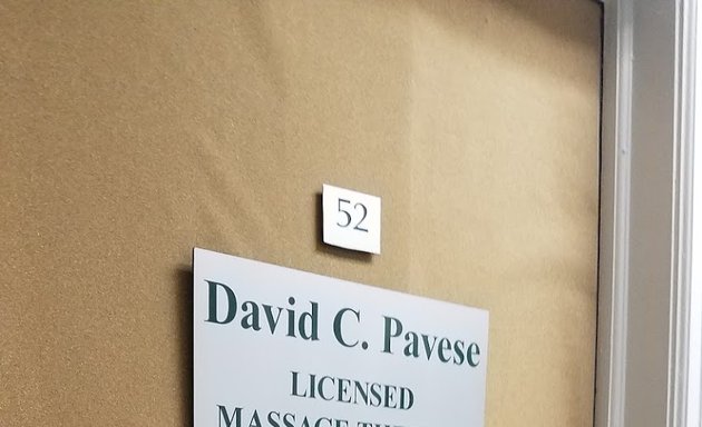 Photo of David Pavese Licensed Massage Therapy