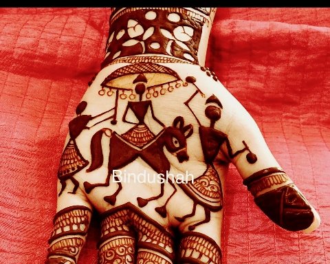 Photo of Gauri Mehndi art