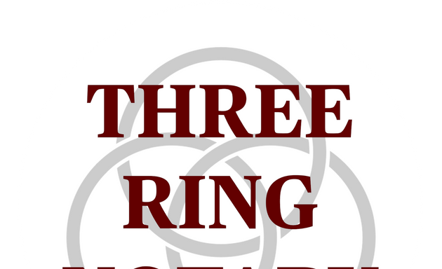 Photo of Three Ring Notary Mobile Notary Public and Loan Signing Agent