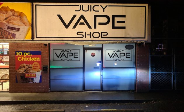 Photo of juicy vape shop