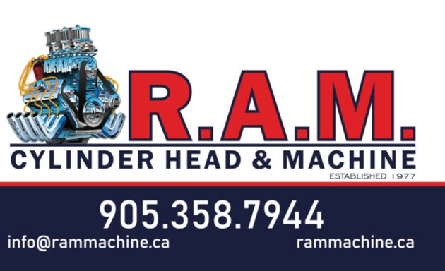 Photo of R.A.M. Cylinder Head & Machine