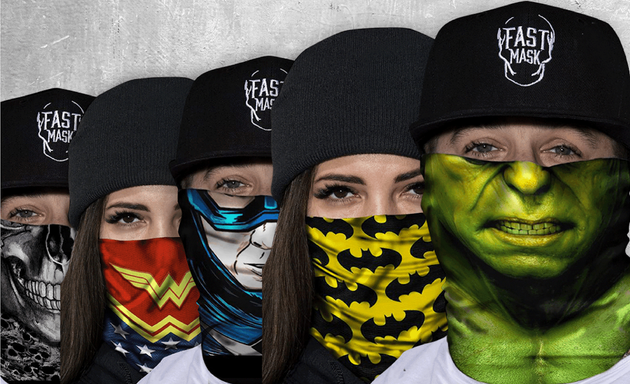 Photo of Fast Mask - Face Shields, Tubular Bandanas & Apparel