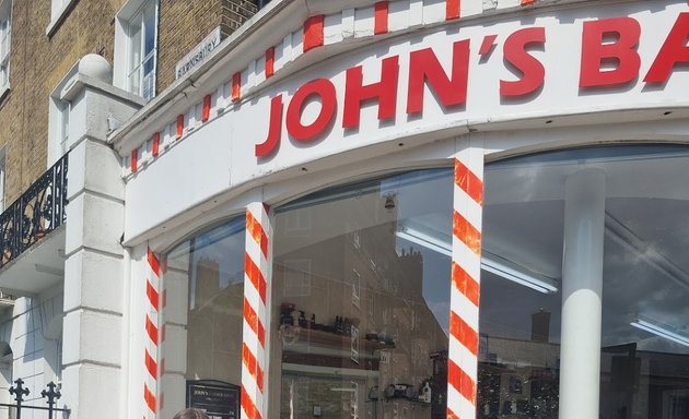 Photo of John's barber