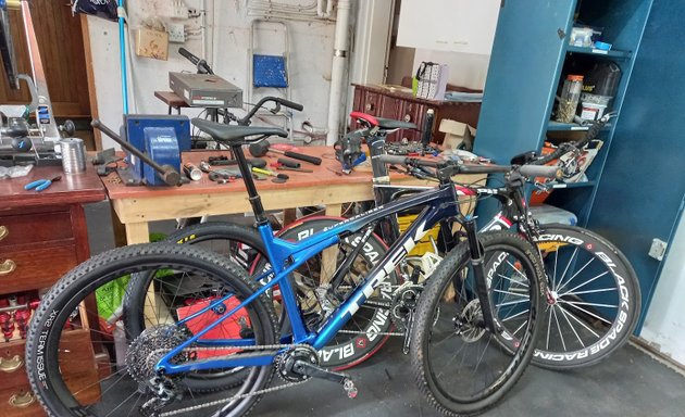 Photo of Hatton’s Cycle workshop