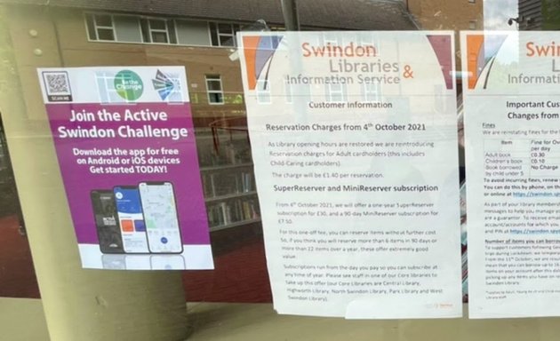 Photo of West Swindon Library